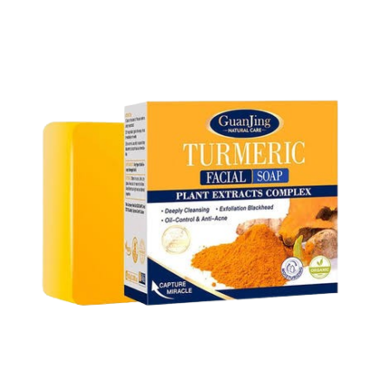 Guanjing turmeric facial soap